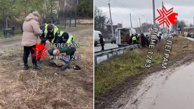 Чоловікові стало зле, коли його затримували патрульні на Рівненщині