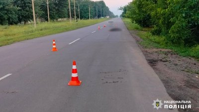 Місце, де виявили тіло чоловіка на Одещині