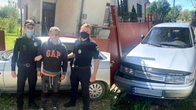 На Закарпатті затримали чоловіка, який напідпитку викрав авто та скоїв ДТП