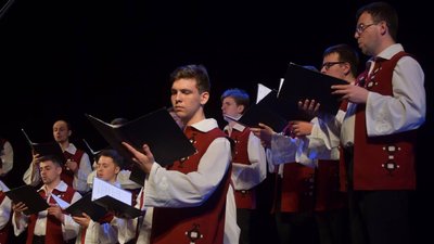 Львівська хорова капела "Дударик" під час туру Латвією Львівська хорова капела "Дударик" під час туру Латвією