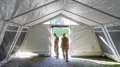 На Полтавщині військовим нададуть намети з-за кордону На Полтавщині військовим нададуть намети з-за кордону