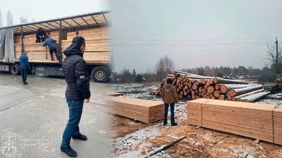 на Чернігівщині судитимуть трьох місцевих жителів за те, що продавали за кордон сосну