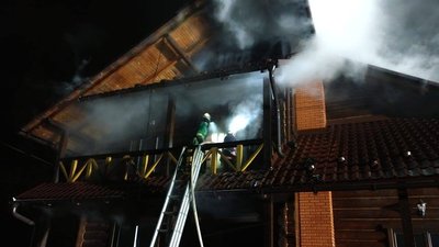 На Івано-Франківщині під час пожежі загинула людина