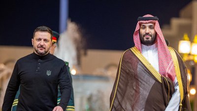 Володимир Зеленський та Мохаммед бін Салман