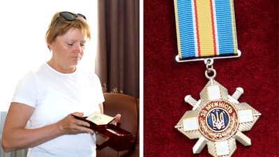 Матері загиблого воїна-добровольця з Черкащини передали орден сина