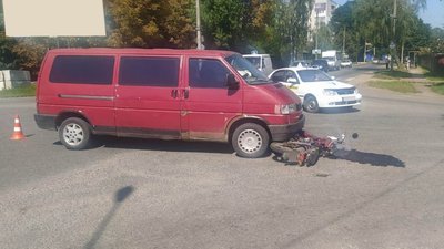 У Шостці на Сумщині 25 серпня в ДТП травмувався чоловік