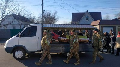 На Чернігівщині попрощалися з чотирма захисниками