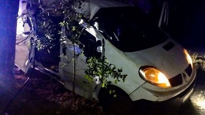 40-річний пасажир мікроавтобуса був травмований внаслідок ДТП на Рівненщині