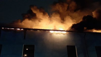 У Харкові — пожежа на залізничному вокзалі «Левада» У Харкові — пожежа на залізничному вокзалі «Левада»