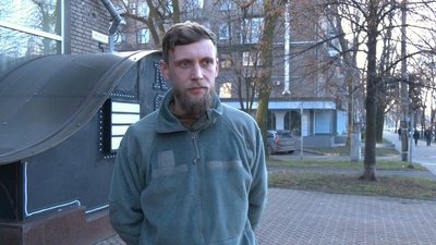 Військовий на псевдо Хорт, командир роти Олексія Совача Військовий на псевдо Хорт, командир роти Олексія Совача