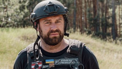Піротехнік ДСНС Волині Геннадій Молошик