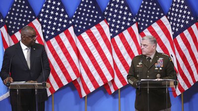 У Брюсселі відбулася зустріч міністрів оборони у форматі "Рамштайн". Що відомо У Брюсселі відбулася зустріч міністрів оборони у форматі "Рамштайн". Що відомо