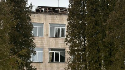 На Тернопільщині обвалився дах ліцею, 27 січня 2026 року