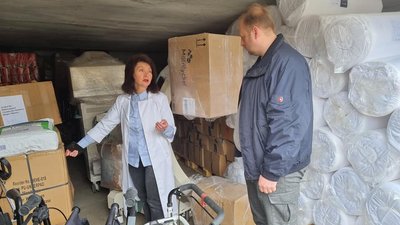 Медзаклади Івано-Франківщини отримали допомогу з Німеччини та Угорщини Медзаклади Івано-Франківщини отримали допомогу з Німеччини та Угорщини