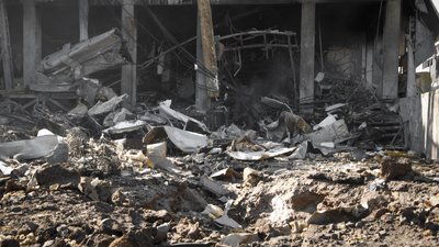 Ракета РФ знищила ТЦ "Рив'єра" в Одесі та пошкодила будинки. Фоторепортаж Ракета РФ знищила ТЦ "Рив'єра" в Одесі та пошкодила будинки. Фоторепортаж