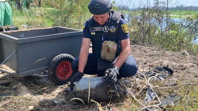 На Запоріжжі сапери знешкодили бойову частину БпЛА 