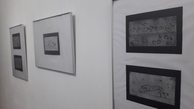 Виставку "Тонка червона лінія" київського художника Матвія Вайсберга відкрили в Сумах Виставку "Тонка червона лінія" київського художника Матвія Вайсберга відкрили в Сумах