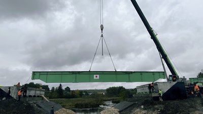 ремонт моста в чернихівцях, тернопільська область, збаразька громада