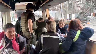 Радник міського голови Маріуполя опублікував відео евакуації маріупольців