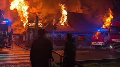 Пожежу в ресторані «Бокораш» на Закарпатті розслідують як підпал