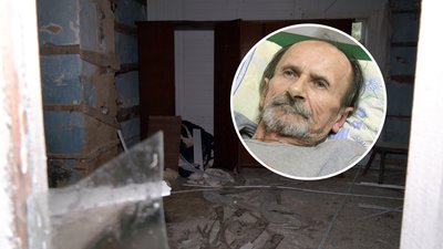 На Волині соцслужби залишили немічного чоловіка в покинутій хаті. Що із ним буде далі