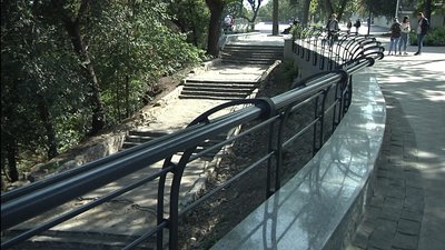 В Одесі після ремонту відкрили частину бульвару Жванецького В Одесі після ремонту відкрили частину бульвару Жванецького