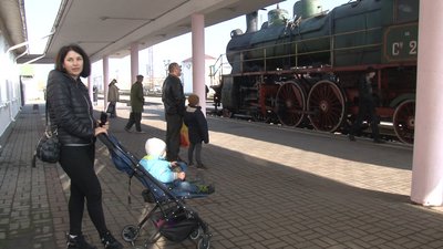 Черкащиною проїхався сімдесятирічний паровоз Черкащиною проїхався сімдесятирічний паровоз