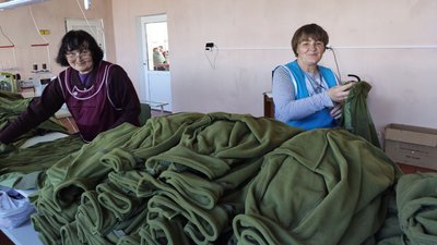У громаді на Тернопільщині відкрили цех із пошиття одягу для бійців У громаді на Тернопільщині відкрили цех із пошиття одягу для бійців