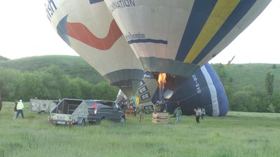 Співорганізатор фестивалю Ігор Лабашов розповідає, що цьогоріч охочих політати в повітряній кулі було значно більше, порівнюючи з минулими роками