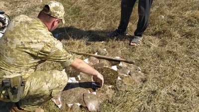 На Херсонщині прикордонники затримали браконьєра На Херсонщині прикордонники затримали браконьєра