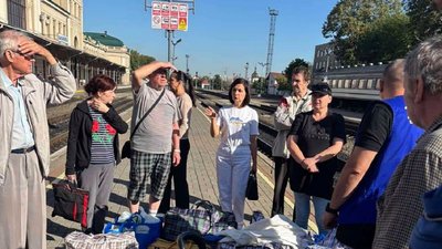 Евакуація, жителі Донеччини, Франківщина