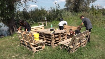 Облаштування зони відпочинку Облаштування зони відпочинку