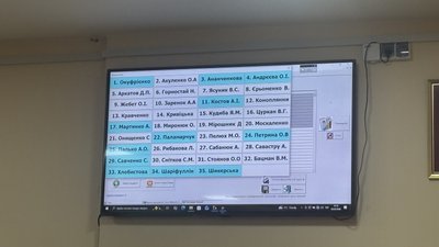 Кількість зареєстрованих депутатів на сесію, яка мала б відбутись 9 квітня (зелені — це ті, хто прийшли) Кількість зареєстрованих депутатів на сесію, яка мала б відбутись 9 квітня (зелені — це ті, хто прийшли)