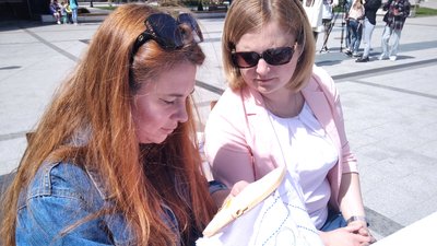 У Житомирі кожен може долучитися до вишивання картини, яку подарують місту до Дня вишиванки У Житомирі кожен може долучитися до вишивання картини, яку подарують місту до Дня вишиванки