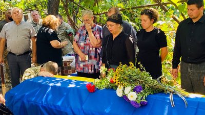 На Одещині попрощалися із військовим В’ячеславом Горбатим
