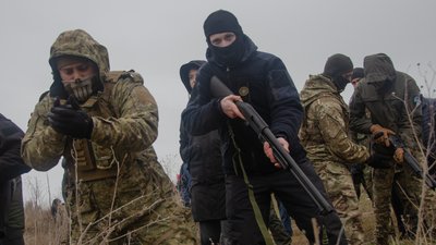 Під Одесою провели навчання з цивільної оборони для населення Під Одесою провели навчання з цивільної оборони для населення