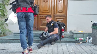 ЛГБТ-хода в Одесі: 51 людину затримали, 29 правоохоронців отримали травми ЛГБТ-хода в Одесі: 51 людину затримали, 29 правоохоронців отримали травми