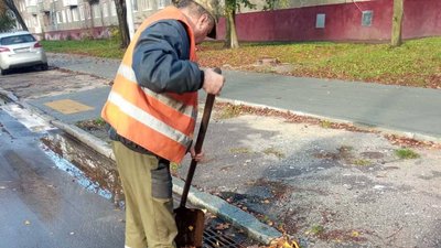 Вивезли майже 65 кубометрів опалого листя: комунальники Житомира продовжують розчищати зливові мережі Вивезли майже 65 кубометрів опалого листя: комунальники Житомира продовжують розчищати зливові мережі