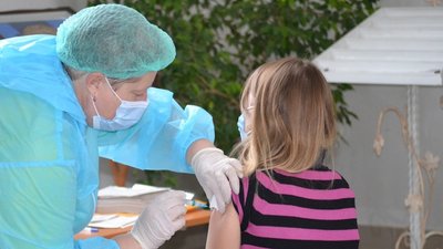 Вакцинальна кампанія: в одному з храмів на Миколаївщині охочих щеплювали проти COVID-19
