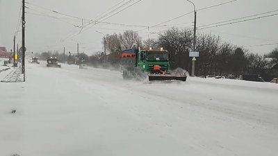 Дороги, розчищають від снігу, 2026 року