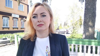 "Страшно за дітей. Виїхали, бо влучило в школу" – переселенка Світлана Басургіна
