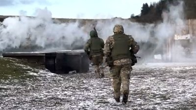 Міноборони Британії показало тренування українських військових