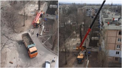 У Кропивницькому в будинку, де обвалилися бетонні плити, почали розбирати завали