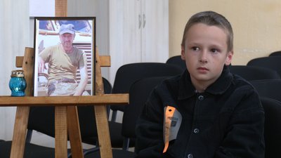 Син загиблого бійця Андрія Хованського