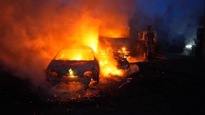 Армія РФ масовано атакувала Запоріжжя: виникла пожежа