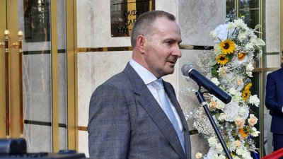Почесний консул Микола Скрипковський. Почесний консул Микола Скрипковський.