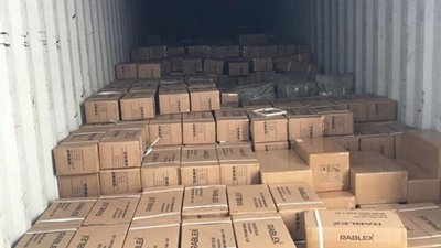 В порту Одеси виявили контейнер із надлишком батерейок та акумуляторів В порту Одеси виявили контейнер із надлишком батерейок та акумуляторів