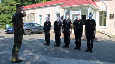 У Херсоні інфекційну лікарню патрулює Нацгвардія