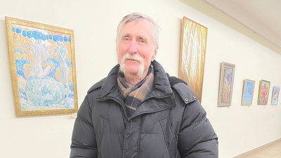 Перша за період повномасштабної війни виставка відкрилася в Будинку художника в Житомирі