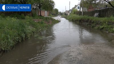 Третина місячної норми опадів у Чернігові випала менш ніж за добу Третина місячної норми опадів у Чернігові випала менш ніж за добу